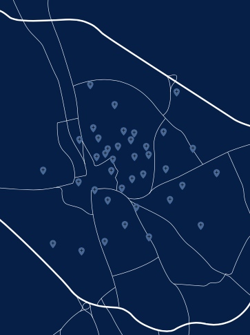 Oxford Cluster Map