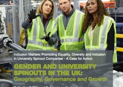 Gender & University Spinouts in the UK