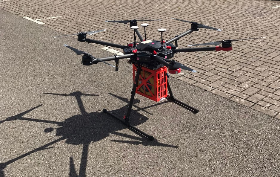 Innovative drone trial takes place in Oxfordshire
