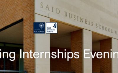 Saïd Business School – Exploring Internships Evening
