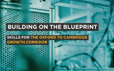 New skills report sets out roadmap to support 403,000 high skill jobs across the Oxford to Cambridge Growth Corridor