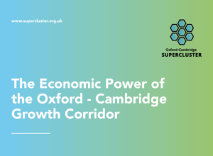 Oxford-Cambridge supercluster growth