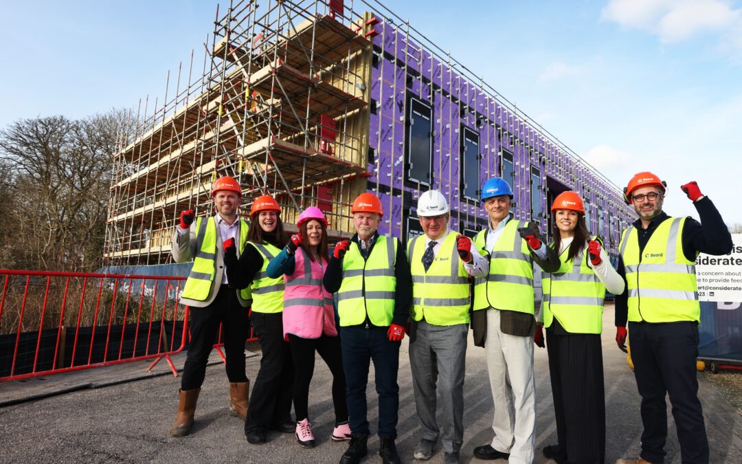 Aspen Building Oxford Trust reaches topping out milestone in Headington