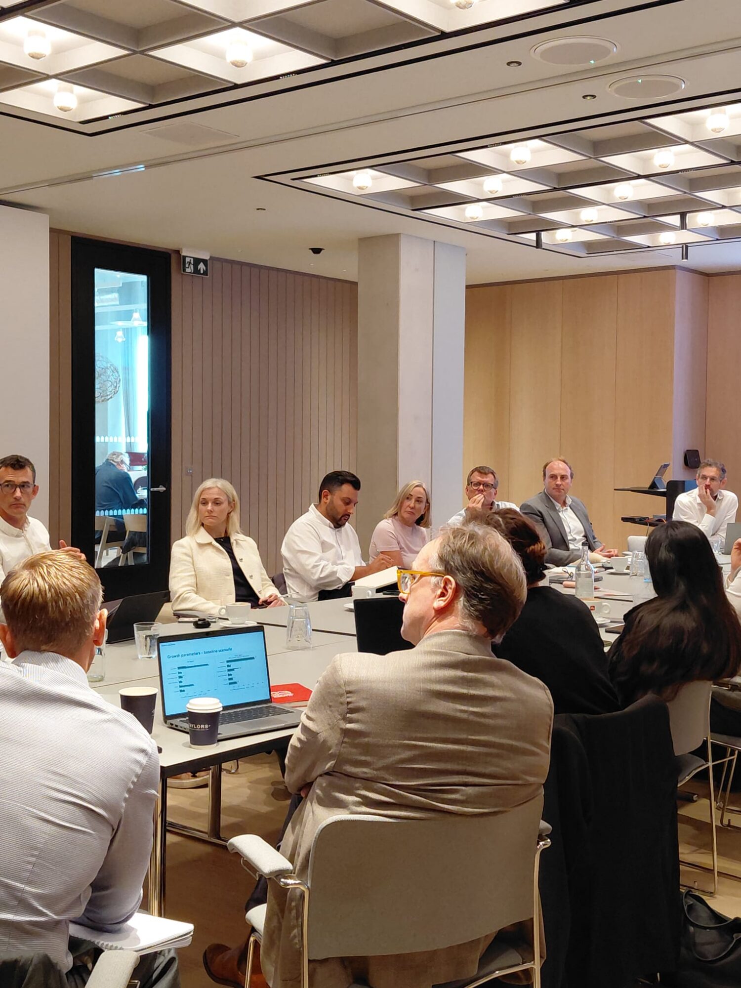 Inside the development group meeting